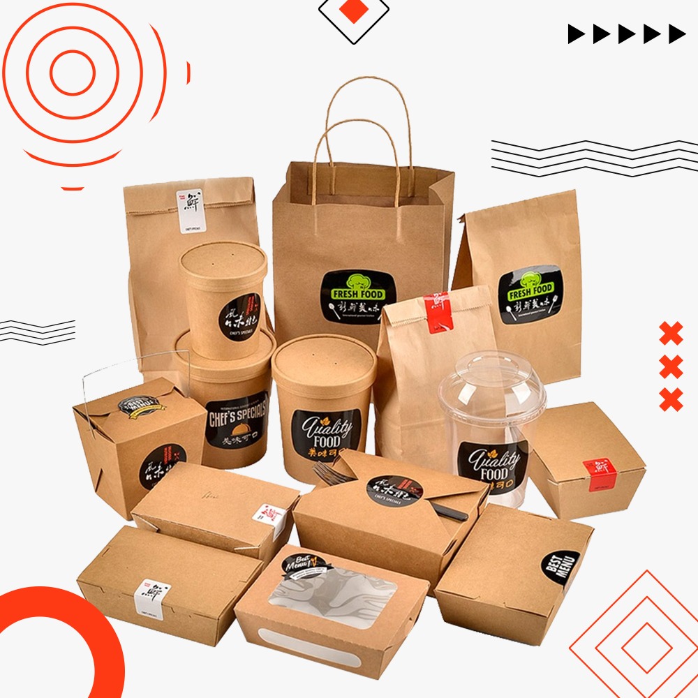 Kraft Paper Bag Food Packaging Is Useful for Brand Promotion