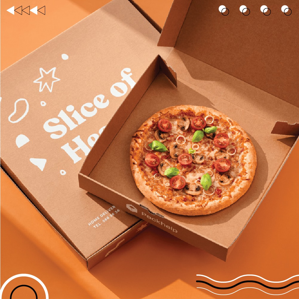 Luxurious, Stylish and Attractive Pizza Boxes Packaging